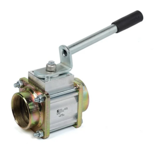 Алюминиевый шаровой кран 40 мм 2.5 МПа DIN 2633