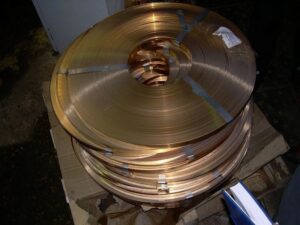 Биметаллическая лента 0,1 мм 100 мм МлСтМл ТУ 1995-001-55680513-2002