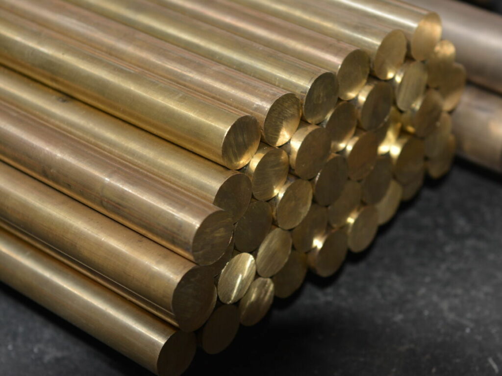 Бронзовый пруток катаный 38 мм БрКМц3-1 ГОСТ 1628-2019