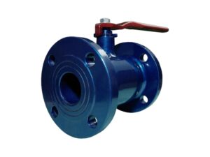 Цельносварной фланцевый кран полнопроходной 125 мм 1.6 МПа Ст20