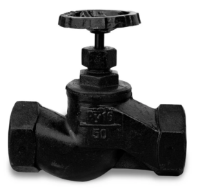 Чугунный муфтовый вентиль 50 мм 1.6 МПа КПЧ-50-1 КЧ