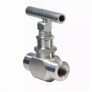 Газовый запорный вентиль 15 мм 16 МПА 15нж54бк 12Х18Н9Т