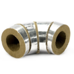 Кашированный отвод 380 мм 40 мм 120 кг/м3