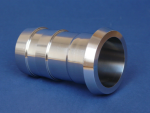 Конический патрубок матовый 20 мм 18 мм AISI 304 DIN 11851