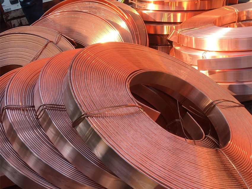 Медная лента холоднокатаная 0,1 мм Cu-DHP ГОСТ 1173-2006