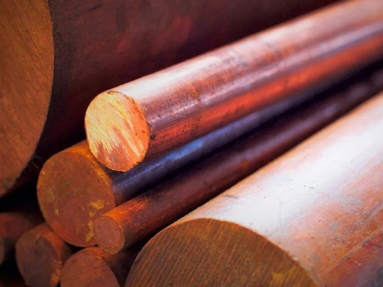 Медный пруток прессованный 110 мм М2к ГОСТ 1535-2016