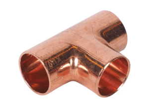 Медный тройник под пайку 106 мм 2.1 мм М1р ГОСТ 32590-2013