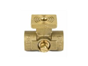 Муфтовый кран для манометра шаровой 15 мм 1.6 МПа