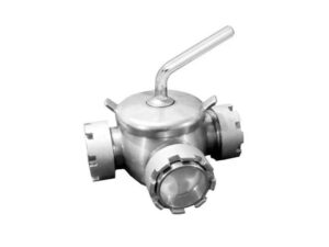 Нержавеющий конусный кран 32 мм 0.6 МПа AISI 304