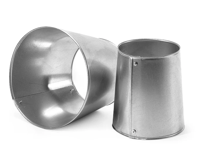 Переход кожуха из нержавеющей стали 565 мм