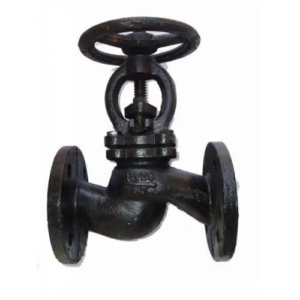 Проходной фланцевый вентиль 15 мм 16 МПа 15нж68нж 12Х18Н10Т