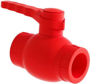 Противопожарный шаровой кран 25 мм