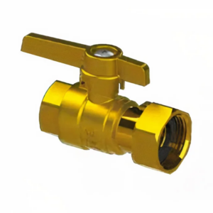 Шаровой вентиль дюймовый 3/4 дюйм муфтовый хромовый