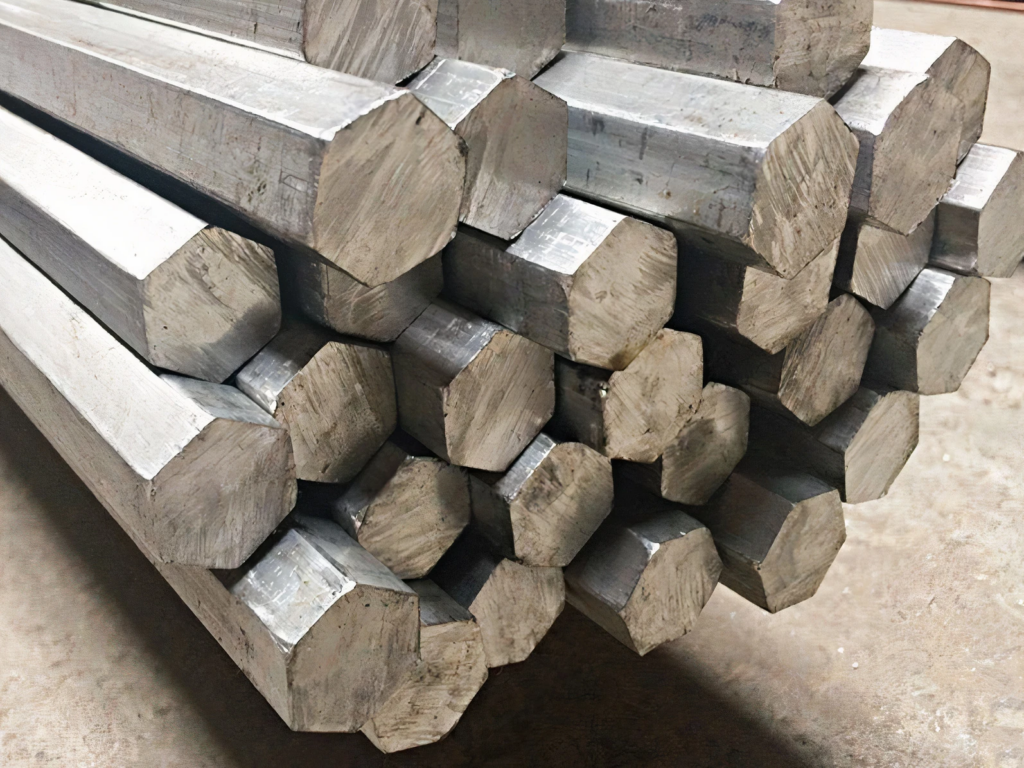 Шестигранный алюминиевый пруток 75 мм AW-2011