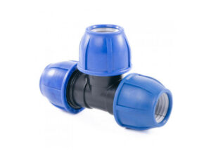 Тройник ПНД компрессионный 20 х 20 х 20