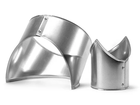 Врезка кожуха из нержавеющей стали 855 мм