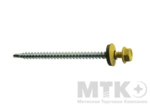 Саморезы кровельные, RAL 1018 (4,8 х 32)