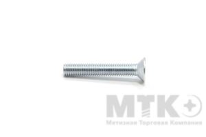 Винты с потайной головкой DIN 965 оцинкованные (РМЗ) (6,0 x 45)